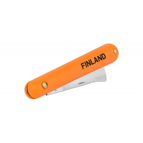 Нож садовый складной, прямое лезвие Finland 1453