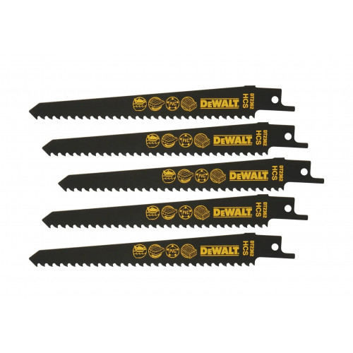 Полотно DeWALT DT2362 для сабельной пилы по дереву и пластику