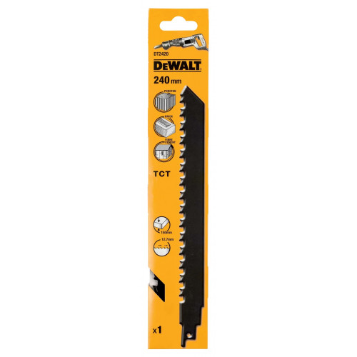 Полотно DeWALT DT2420 для сабельной пилы по кирпичу