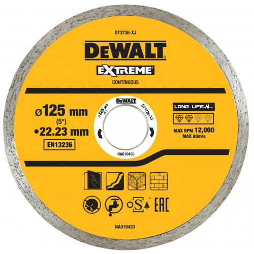 Алмазный круг DeWALT DT3736 Extreme для плитки и керамики