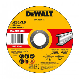 Диск отрезной по металлу 230×3,0×22,23 мм DeWALT DWA4525IA