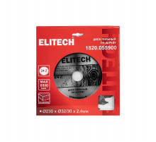 Диск пильный по дереву 230х32/30 мм 24 зуба ELITECH 1820.055900
