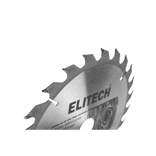 Диск пильный по дереву 230х30 мм 24 зуба Elitech