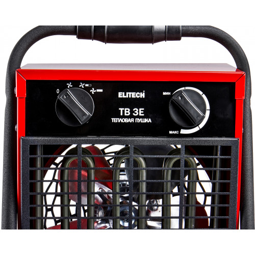 Пушка тепловая электрическая 3 кВт, 230 В Elitech