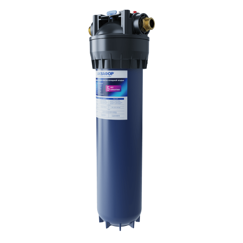 Корпус магистрального предфильтра Гросс 20" (BB20 BigBlue) для холодной воды 1" Аквафор, арт. 522579