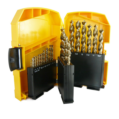 DT4957 Набор сверл по металлу EXTREME COBALT, 29 шт. DeWALT