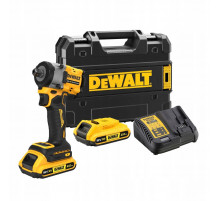 Аккумуляторный ударный гайковерт 18 В 1/2" 406 Нм DeWALT DCF922D2T