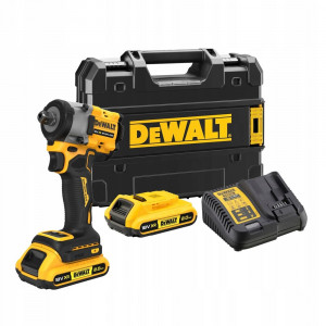 Аккумуляторный ударный гайковерт 18 В 1/2" 406 Нм DeWALT DCF922D2T
