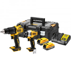Набор аккумуляторного инструмента (DCD709+DCF809) XR 18 В DeWALT DCK2062E2T