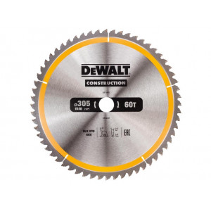Диск пильный по дереву 305х30 мм 60 зубьев DeWALT DT1960