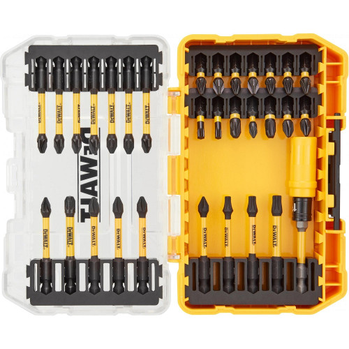 DT70737T Набор бит 31 шт FLEXTORQ TOUGHCASE+ DeWALT