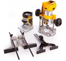 Аккумуляторный фрезер с двумя базами 18 В DeWALT DCW604N