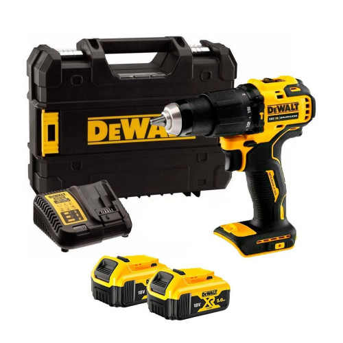 Аккумуляторная ударная дрель-шуруповерт XR 18 В DeWALT DCD709P2T
