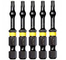 DT7394T Бит ударный T15х50 мм IMPACT TORSION EXTREME, 5 шт. DeWALT