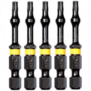 DT7394T Бит ударный T15х50 мм IMPACT TORSION EXTREME, 5 шт. DeWALT