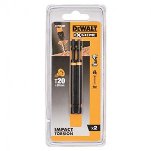 DT70568T Бит ударный T20х89 мм IMPACT TORSION EXTREME, 2 шт. DeWALT