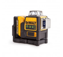 Трехплоскостной лазерный уровень (зеленый луч) 12 В DeWALT DCE089D1G