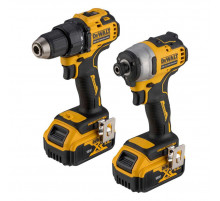Набор аккумуляторного инструмента (DCD708+DCF809) XR 18 В DeWALT DCK2061P2T