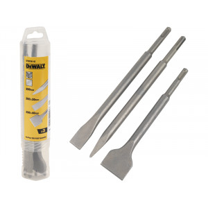 DT60330 Набор долот SDS-plus 3 шт. DeWALT