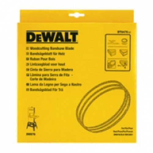 DT8474 Полотно для ленточной пилы, 2215х20х0,6 мм по дереву DeWALT