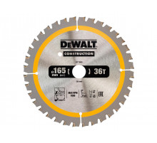 Диск пильный по дереву 165х20 мм 36 зубьев DeWALT DT1950