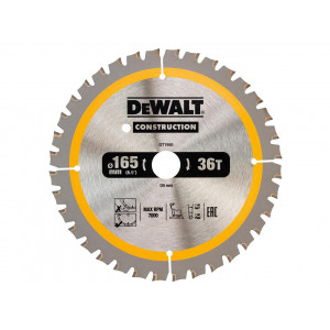 Диск пильный по дереву 165х20 мм 36 зубьев DeWALT DT1950