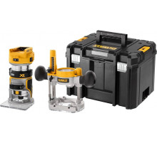 Аккумуляторный фрезер с двумя базами 18 В DeWALT DCW604NT