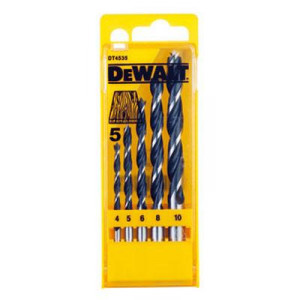 DT4535 Набор сверл по дереву, 5 шт. DeWALT