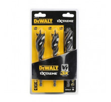 DT90237 Набор сверл по дереву EXTREME IMPACT, 3 шт. DeWALT