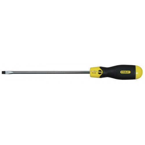 Отвертка шлицевая 6,5x200 мм "CUSHION GRIP" STANLEY 0-64-929