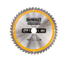 Диск пильный по дереву 250х30 мм 48 зубьев DeWALT DT1957