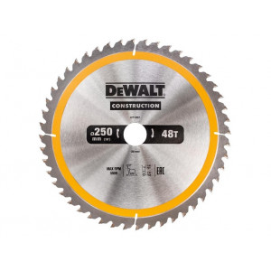 Диск пильный по дереву 250х30 мм 48 зубьев DeWALT DT1957