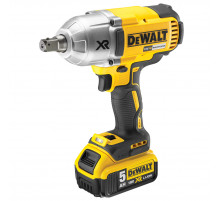 Аккумуляторный ударный гайковерт 18 В 1/2" 950 Нм DeWALT DCF899P2