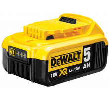 Аккумуляторная Li-Ion батарея 18 В 5 Ач DeWALT DCB184