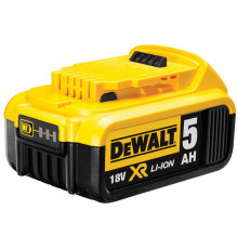 Аккумуляторная Li-Ion батарея 18 В 5 Ач DeWALT DCB184