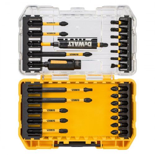DT70730T Набор бит 25 шт FLEXTORQ TOUGHCASE+ DeWALT