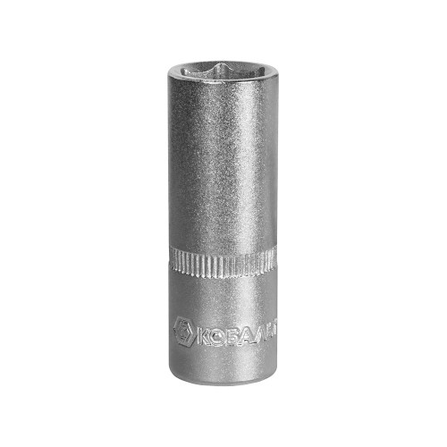 Головка торцевая глубокая КОБАЛЬТ 1/4", 13 мм Кобальт