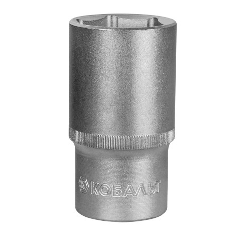 Головка торцевая глубокая КОБАЛЬТ 1/2", 32 мм Кобальт