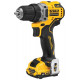Аккумуляторная дрель-шуруповерт XR 12 В DeWALT DCD701D2