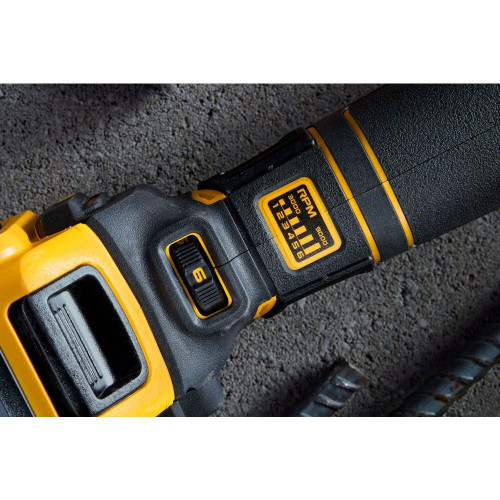 Аккумуляторная УШМ 125 мм 18 В с регулировкой оборотов DeWALT DCG409VSNT