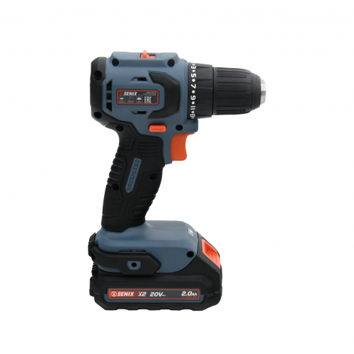 Аккумуляторная дрель-шуруповерт 20 В Senix PDDX2-M3-EU
