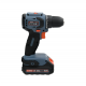 Аккумуляторная дрель-шуруповерт 20 В Senix PDDX2-M3-EU