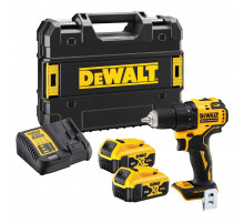 Аккумуляторная дрель-шуруповерт XR 18 В DeWALT DCD708P2T