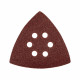 Насадка для МФИ шлиф.листы, дельта, VELCRO, 6 отверстий 93 мм, P 80,10 шт. Практика, арт. 240-447
