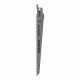 Пилки для сабельной пилы по дереву, ДСП S644D HCS, шаг 4,3 мм, длина 150 мм (2 шт) Практика, арт. 773-538