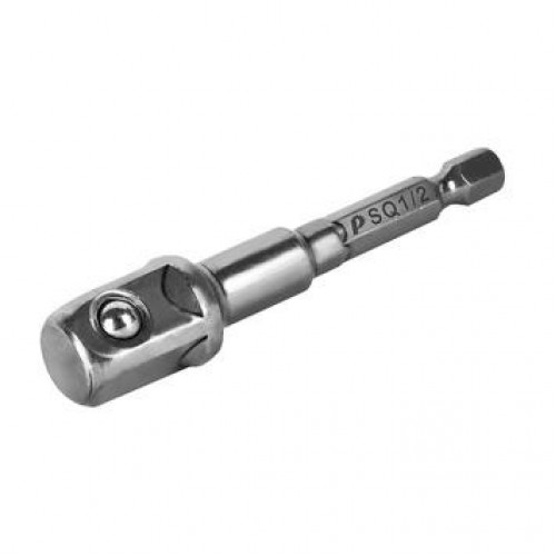 Адаптер 1/2" для головок, хвостовик 1/4" Практика 776-713