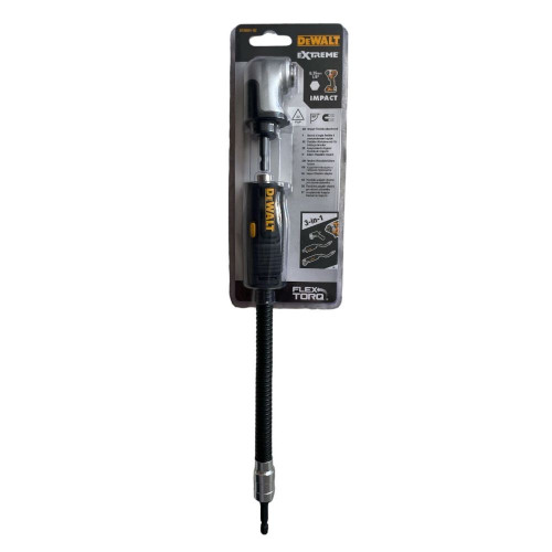 Насадка угловая для шуруповерта двусоставная гибкая DeWALT DT20501