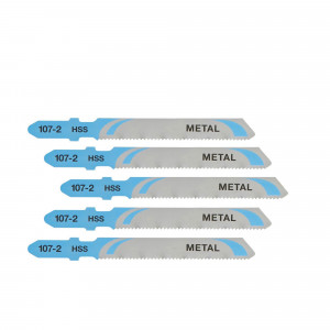 Пилки для лобзика по металлу T118A 5 шт. DeWALT DT2160