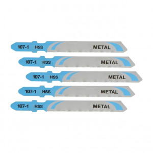 Пилки для лобзика по металлу T118G 5 шт. DeWALT DT2162