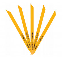 Полотно для сабельной пилы по металлу 305 мм S1222VF 5 шт. DeWALT DT2355